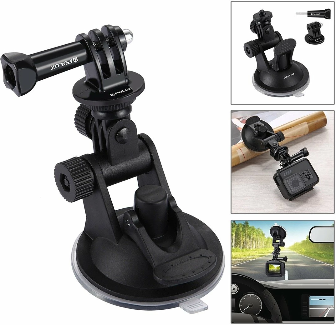 Set aksesorësh për kamera sportive Puluz PKT16, 53 pjesë