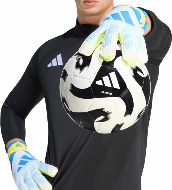 Doreza portieri adidas Predator KA7786, të bardha/verdhë/kaltër [Madhësia: 7]