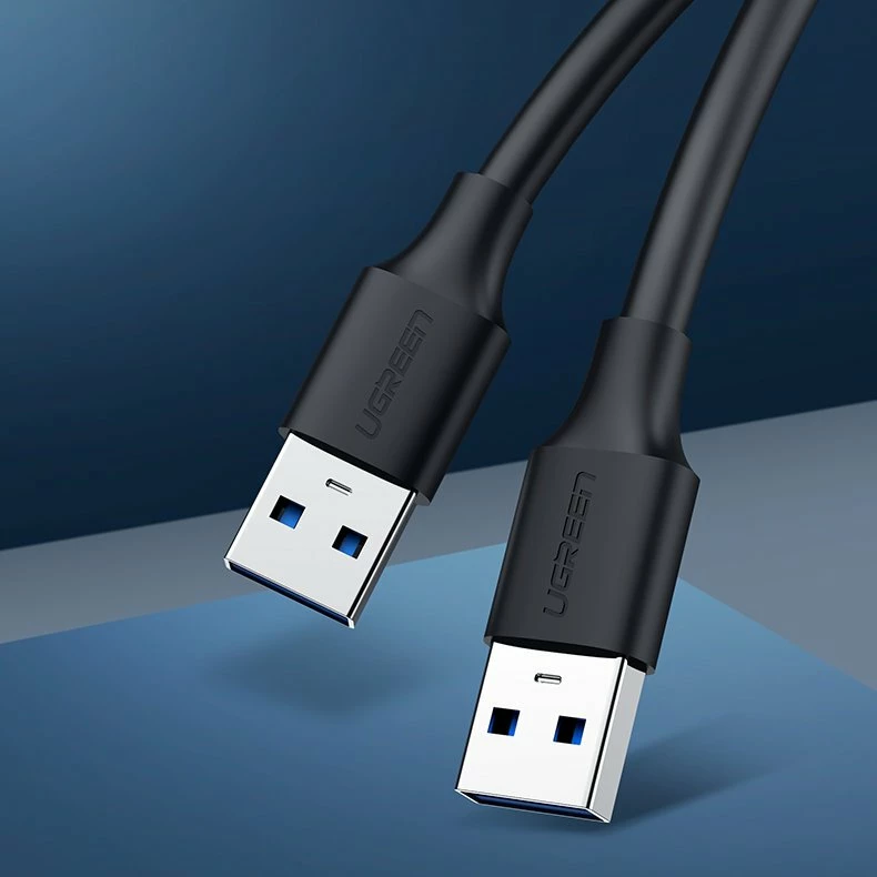 Kabllo USB 2.0 Ugreen US128 10309, 1m, e zezë