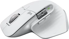 Logitech Master Series MX Master 3S - mouse - Bluetooth, 2.4 GHz - pale grey