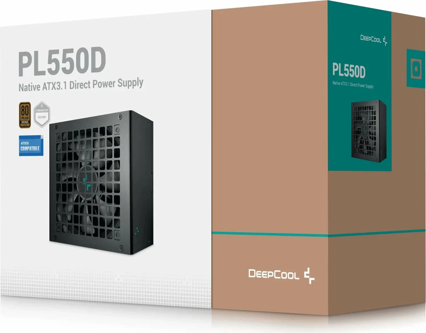 Furnizues energjie Deepcool PL550D 550W ATX 3.1 80 PLUS Bronze, zi