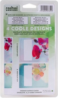 Stampë automatike WEDO Imprint 8912, 5 rreshta, e kaltër