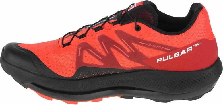 Atlete për vrapim në terren Salomon, të kuqe