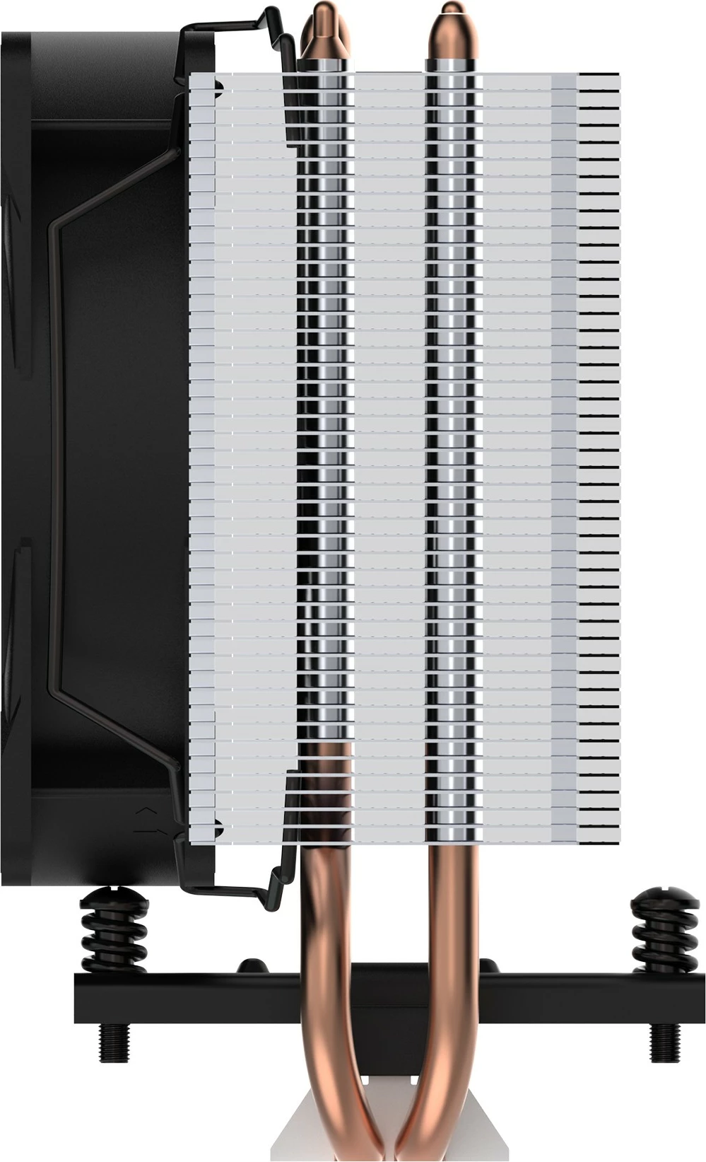 Ftohës ajri për procesor ARCTIC Freezer 8A CO, 2 ventilatorë 10cm, PWM, Socket AM4/AM5, alumini, zi