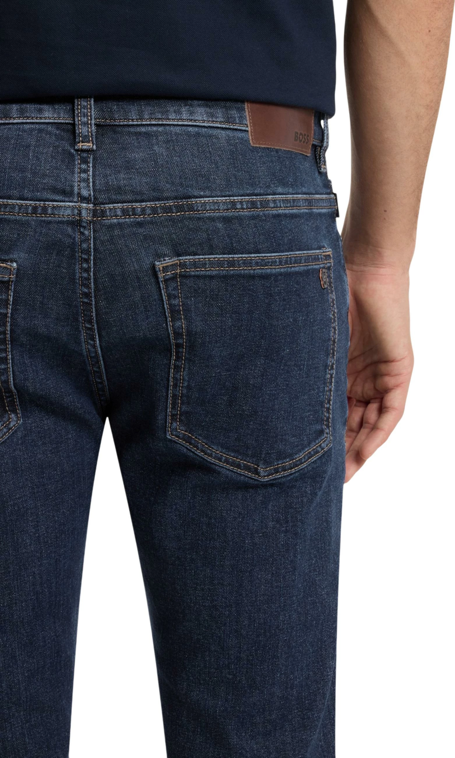 Xhinse për meshkuj Boss Delaware BO 50564546, denim i errët [Madhësia: W36 L30]