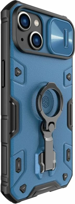 Maskë telefoni Nillkin CamShield Armor Pro iPhone 14 Plus, kaltër [Ngjyra: Kaltër]