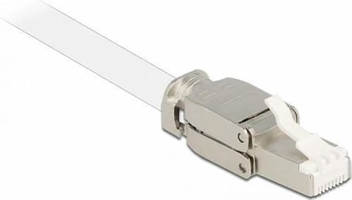 Prizë RJ45 DeLOCK Cat6 STP toolfree, mashkull, i drejtë, zink