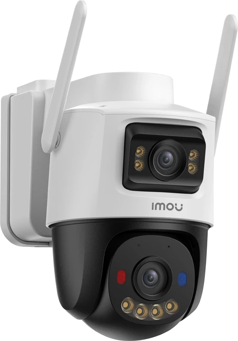 Kamerë IP e jashtme IMOU AOV Dual IPC-SA70F-10M0T2-EU 10MP 4G LTE/Wi-Fi, bateri 10000mAh, me panel diellor 8W, bardhë/zezë
