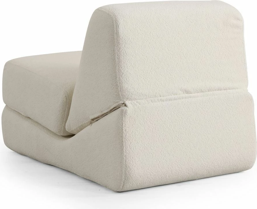 Krevat-karrige një vendësh, Atelier del Sofa, Origami Convertable, e bardhë