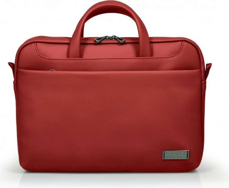 Çantë laptopi PORT Designs 14/15.6 inç, simili-leather, e kuqe