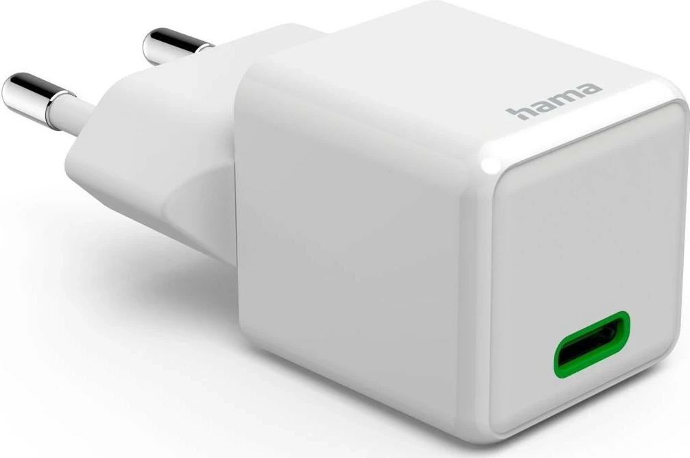 Karikues rrjeti Hama supermini 20W PD/QC 1x USB-C i bardhë