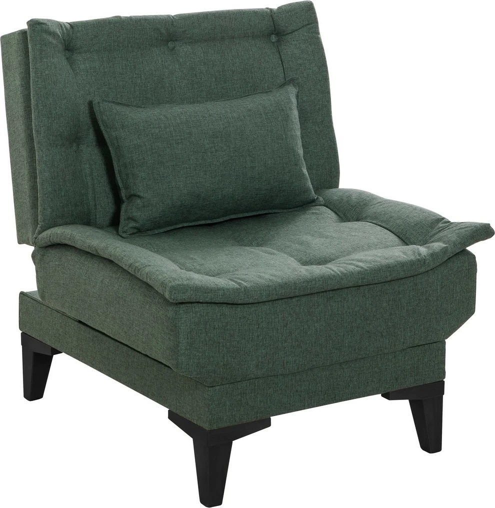 Set divani-krevat Atelier del Sofa, Santo-S-1070, ngjyrë e gjelbër