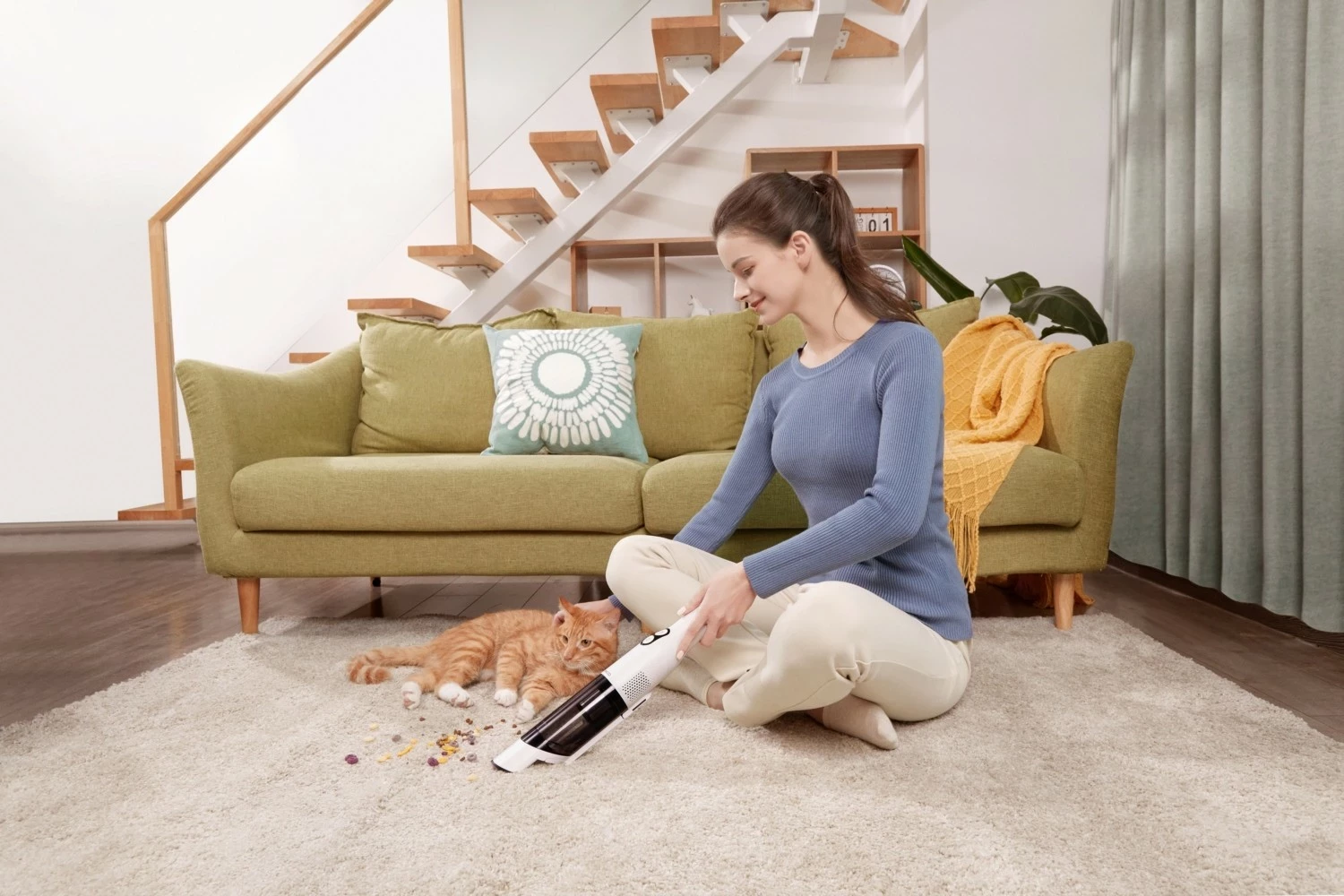 Fshesë dore Tineco GO Mini, pa kabllo, 2000mAh, e bardhë