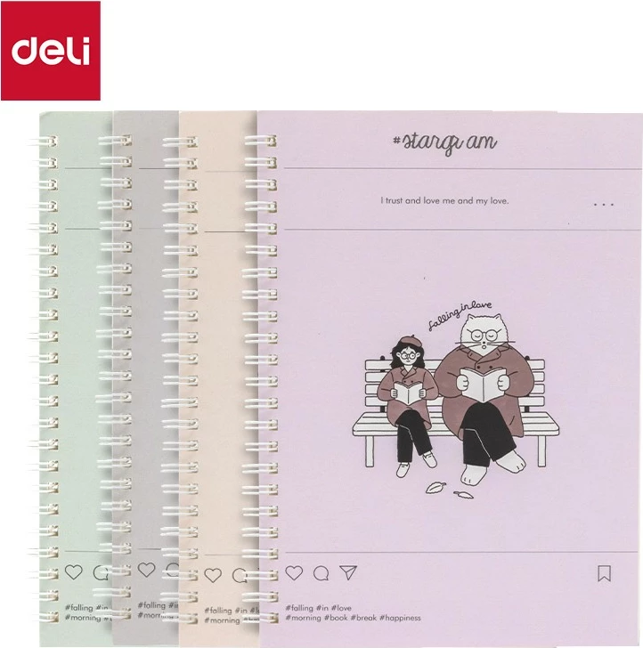 DELI FLETORE A5 ME SPIRALE 60FL 1/4 N061