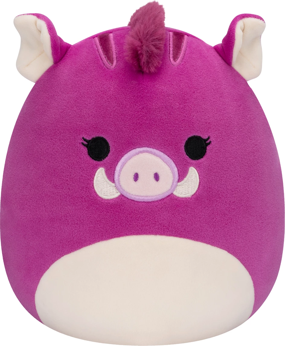 Original Squishmallows 7.5" Soft Toy - Jenna the Purple Boar