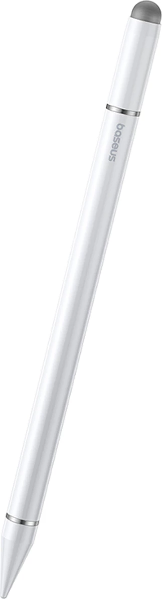 Stylus Baseus Smooth Writing III 3in1, për smartphone/tablet/laptop, i bardhë
