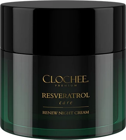 Krem nate për fytyrë për femra Clochee Resveratrol Care Rebuilding, 50ml