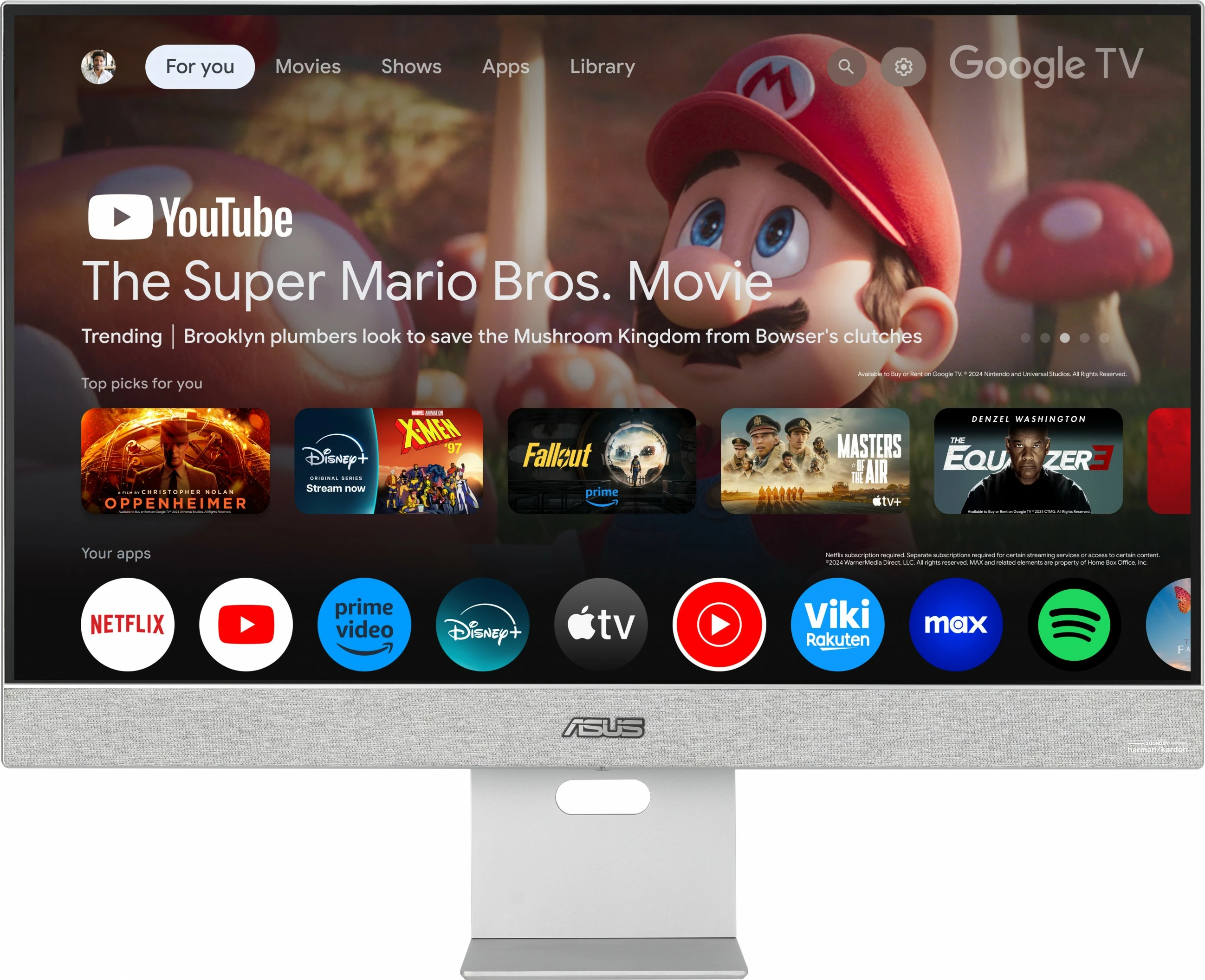 Monitor ASUS ZenScreen Smart MS27UC, 27", 4K Ultra HD, Gri