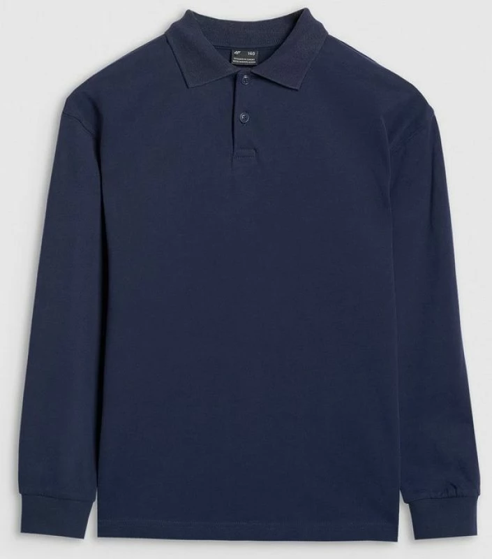 Maicë me mëngë të gjata për fëmijë 4F, navy blue