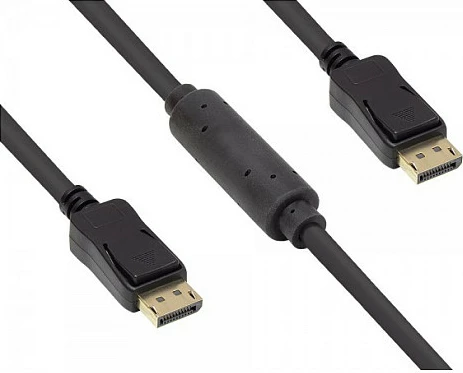 Kabllo DisplayPort GoodConnections 4810-200G, 20m, DP 1.2, 4K 60Hz, e zezë