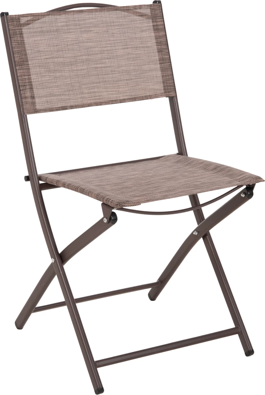 Karrige e palosshme për jashtë, MAG FH5971.02, metal ngjyrë kafe-tekstilen kafe, 45x51x81H cm., set prej 4 copë