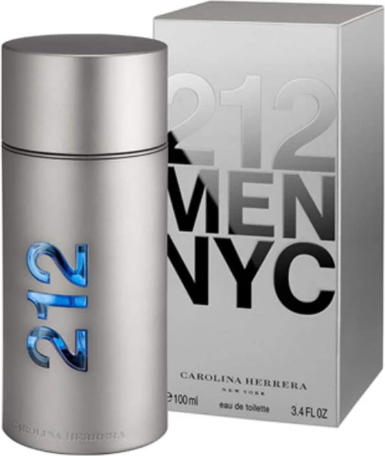 Eau de Toilette Carolina Herrera 212 Men NYC, 100 ml