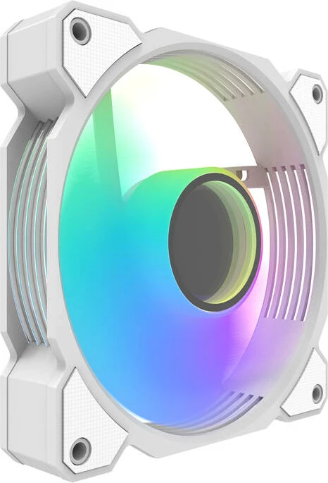 Ventilatorë kasë Darkflash DR08 3-in-1 me A-RGB, 120mm, Bardhë