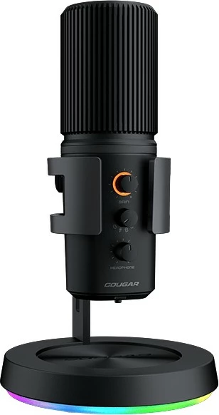 Mikrofon studio Cougar Screamer-X, 16 bit, 48 kHz, USB, i zi