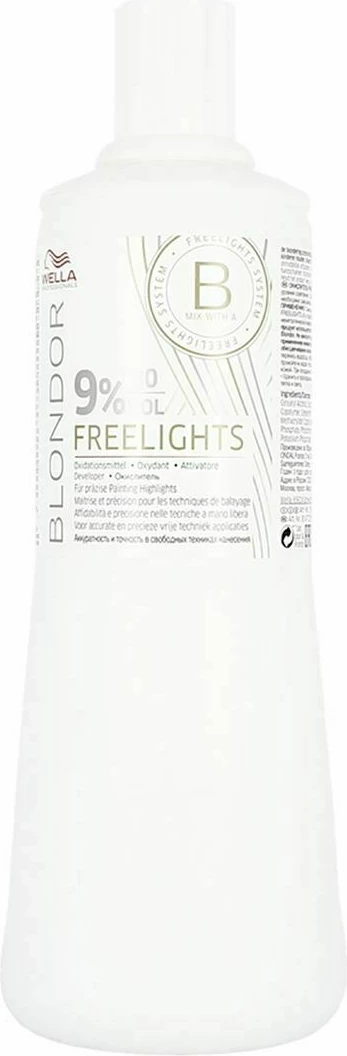 Emulsion oksiduese për femra Wella Professionals Blondor Freelights 9%, 1000ml