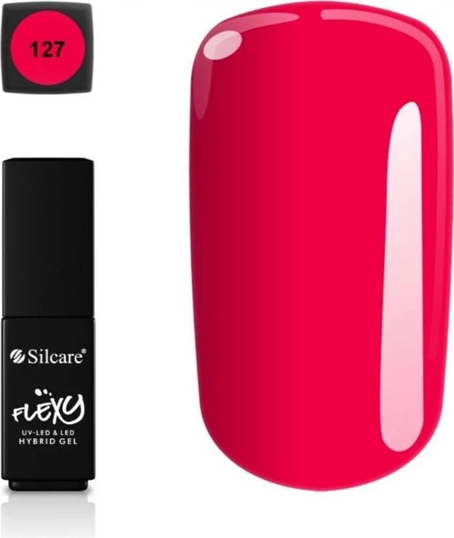 Llak për thonj për femra Silcare Flexy Hybrid Gel Show 127, 4.5g