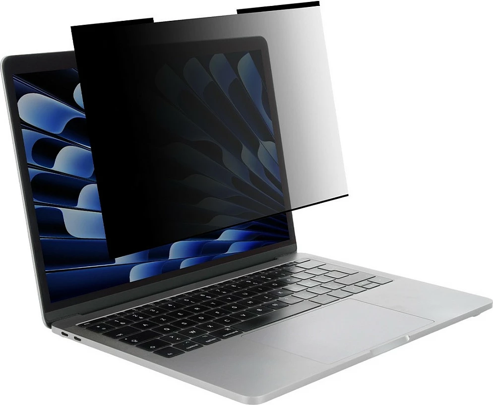 Filtër privatësie magnetik Mobilis për MacBook Air 15.3", me filtër drite blu, i errët