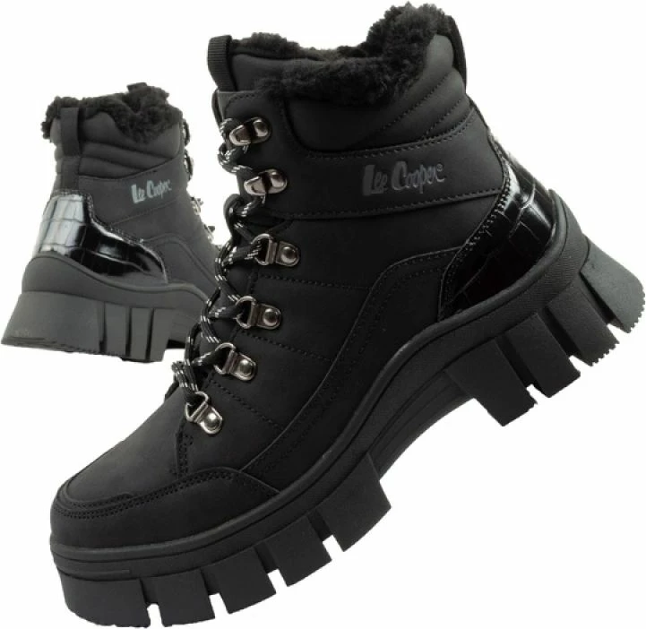 Çizme sportive për femra Lee Cooper, të zeza