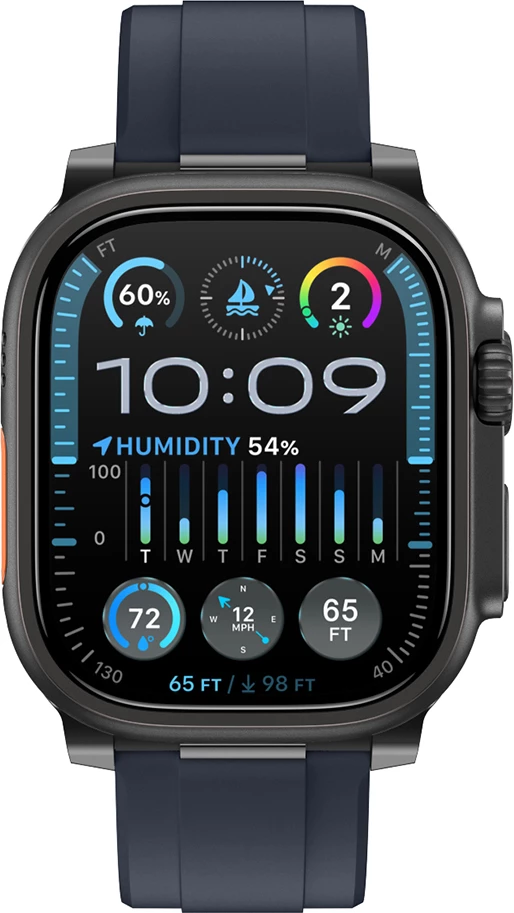 Mbrojtës ekrani xhami, AmazingThing Radix, për Apple Watch Ultra 3 49 mm, transparent