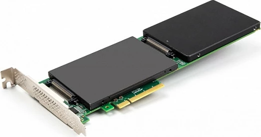 Kartë PCIe DeLOCK PCI Express 4.0 x8 në 2x U.2 NVMe SFF-8639, pasive, gjelbër/gri