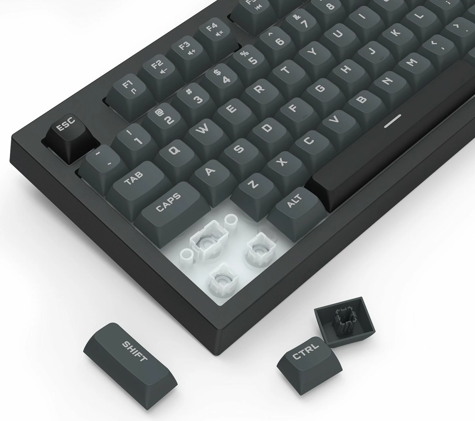 Tastierë gaming Redragon K518 Crux, full-size 108 taste, RGB, USB me kabllo 1.5 m, US layout, e zezë