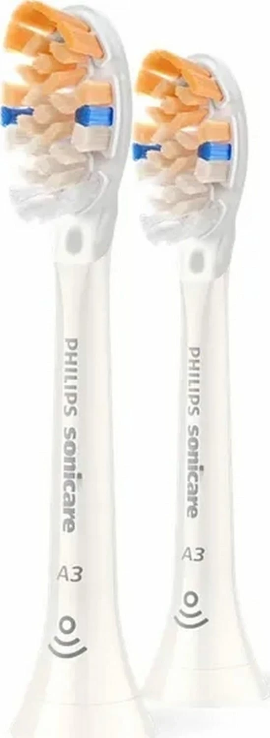 Koka rezervë furçe dhëmbësh Philips Sonicare A3 Premium All-In-One HX9092, 2 copë, bardhë