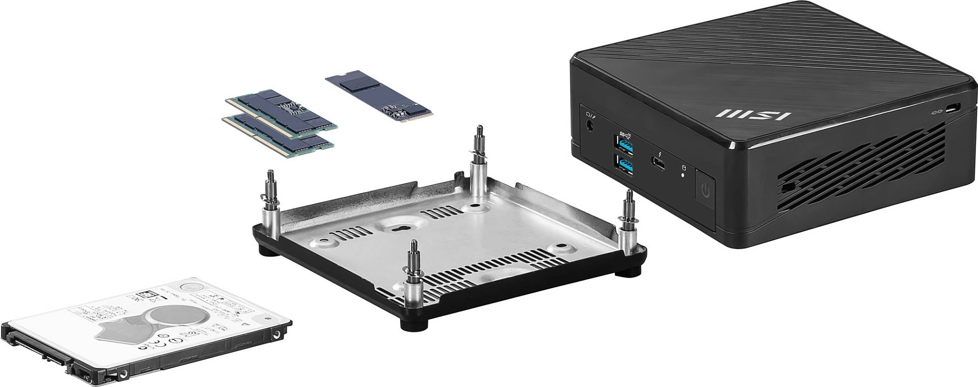 Mini PC MSI Cubi 1M-437BEU-B7150UXX, pa OS, i zi