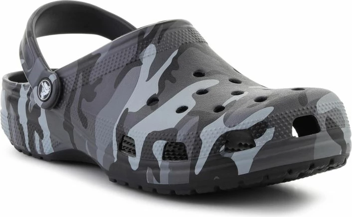 Atlete lifestyle Crocs Classic Camouflage Clog 211936-0DD, të zeza