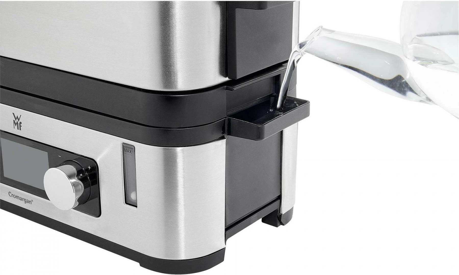 Pajisje kuzhine WMF KITCHENminis 0415090011, 2 shporta, Inoks, E zezë