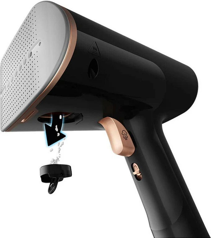 Hekur me avull Braun QuickStyle 7 GS7077BK, rezervuar 0.25L, kabllo 3m, zi/bakër