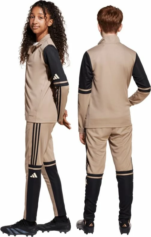 Pantallona për fëmijë adidas, bezhë [Madhësia: 116 cm]