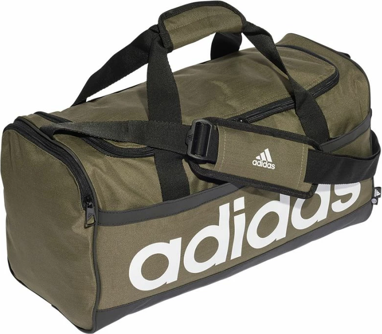 Çantë adidas Linear Duffel S HR5354 për Meshkuj dhe Femra, e gjelbër