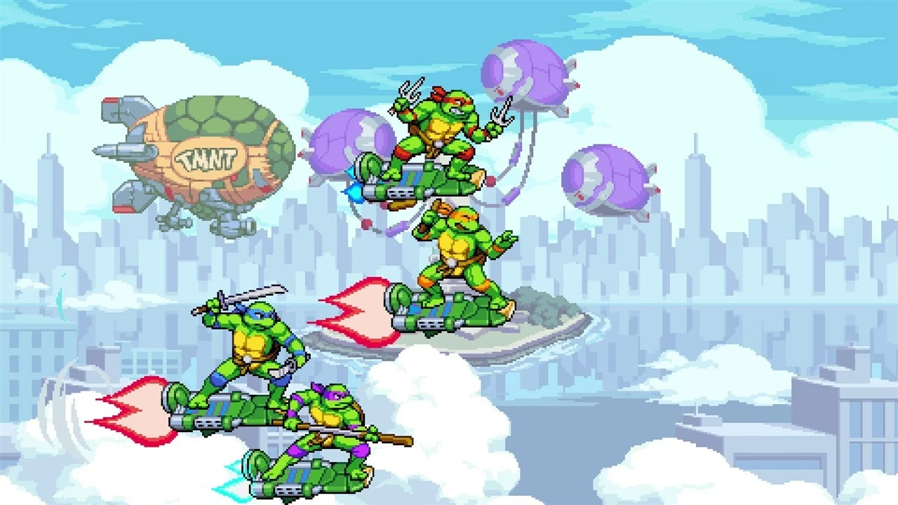 Lojë për PlayStation 5 Merge Games Teenage Mutant Ninja Turtles: Shredder's Revenge, PEGI 12, set me udhëzues xhepi + zinxhir çelësash