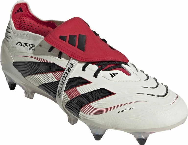 Atlete futbolli adidas për meshkuj, të bardha