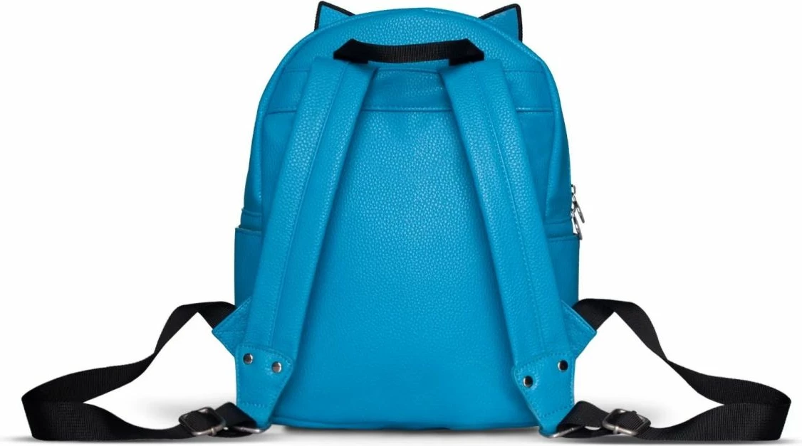 Mini çantë shpine Difuzed Pokémon Snorlax, blu/bardhë