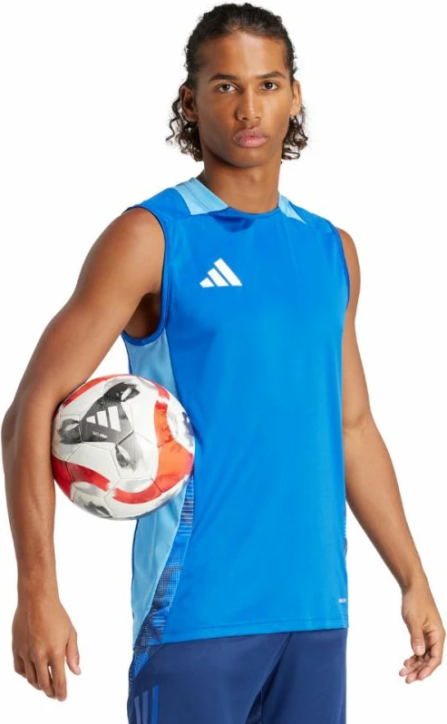 Fanellë pa menge për meshkuj adidas, kaltër