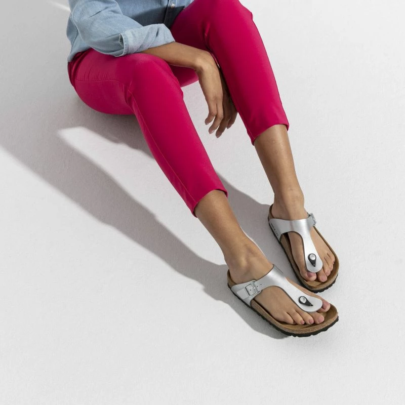 Flip-flops femra Birkenstock, të hirtë [Madhësia: 35]