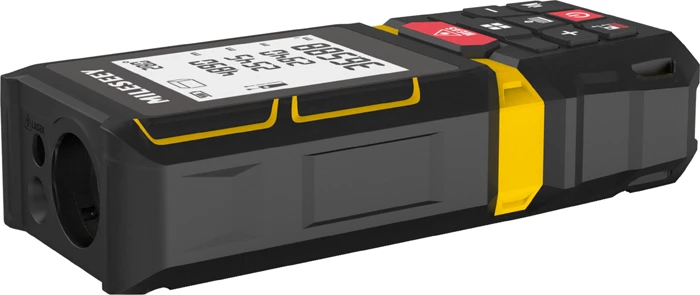 Matës distance me laser Mileseey G7 100 m, USB-C, zi/verdhe