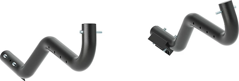 Kit mbajtëse flight sim Oplite GTR S3/S8 Full Force, kompatibil me Thrustmaster HOTAS dhe Logitech/Saitek, i zi