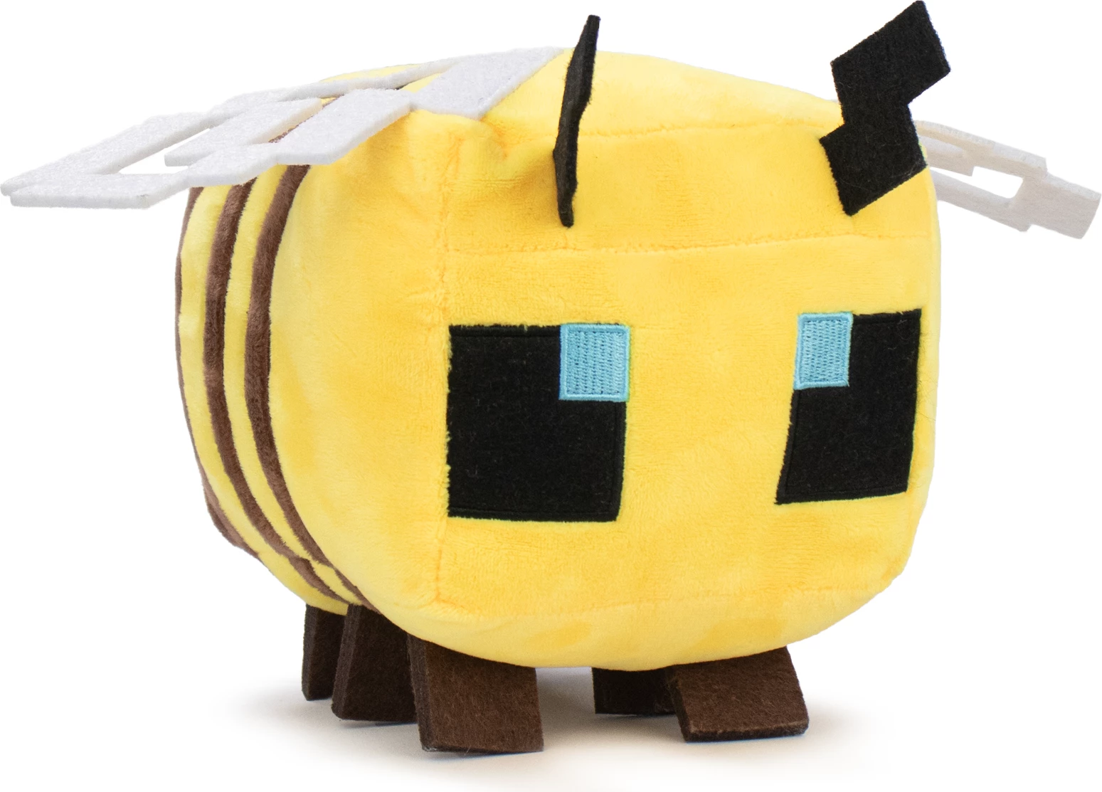 Lodër pelushi Barrado Minecraft Bee 30 cm, e verdhë